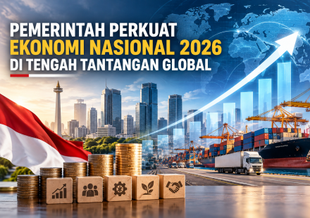 Pemerintah Perkuat Ekonomi Nasional 2026 di Tengah Tantangan Global