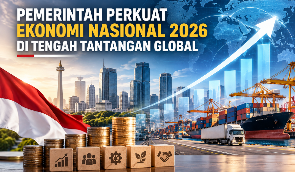 Pemerintah Perkuat Ekonomi Nasional 2026 di Tengah Tantangan Global