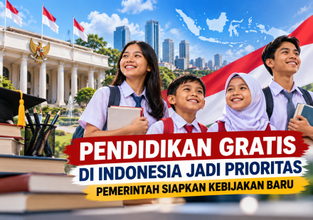 Pendidikan Gratis di Indonesia Jadi Prioritas, Pemerintah Siapkan Kebijakan Baru